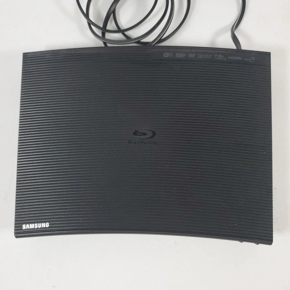 Samsung BD-J57C Smart Curved Blu-Ray Disc DVD Player Streaming With Remote